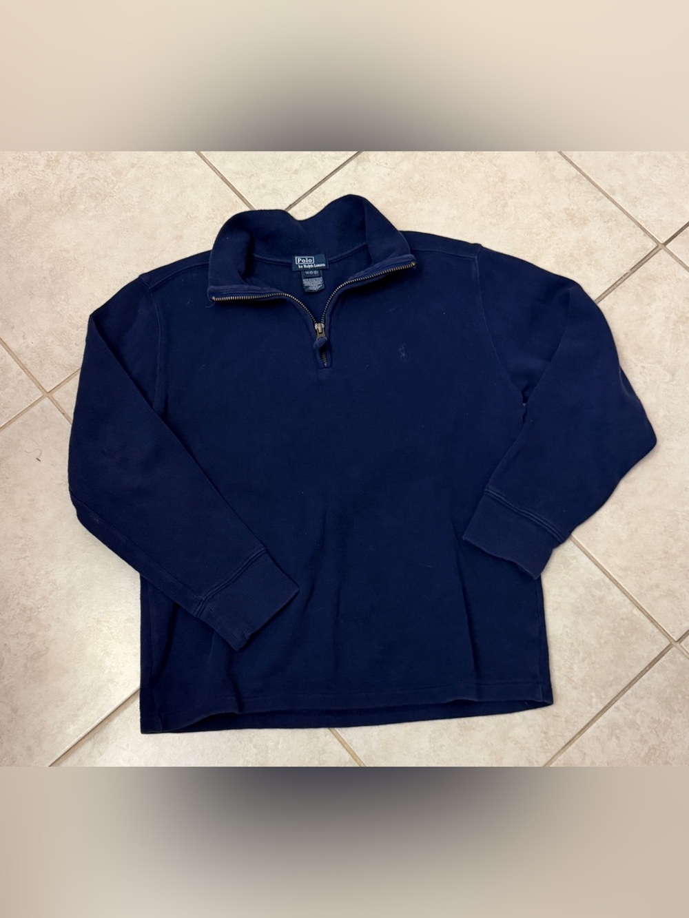 Polo by Ralph Lauren Navy Half-Zip Pullover